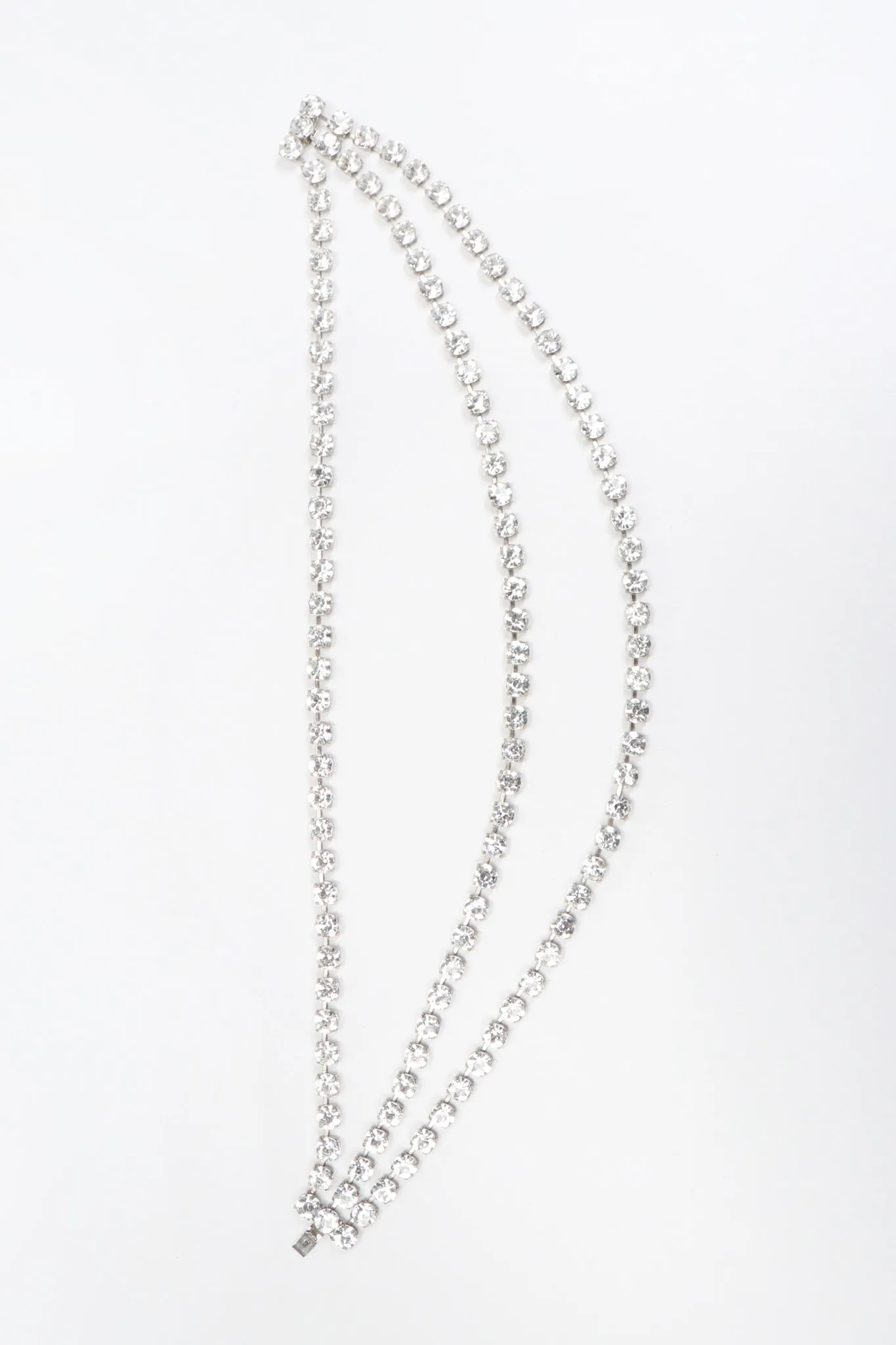 Triple-Strand Crystal Collar