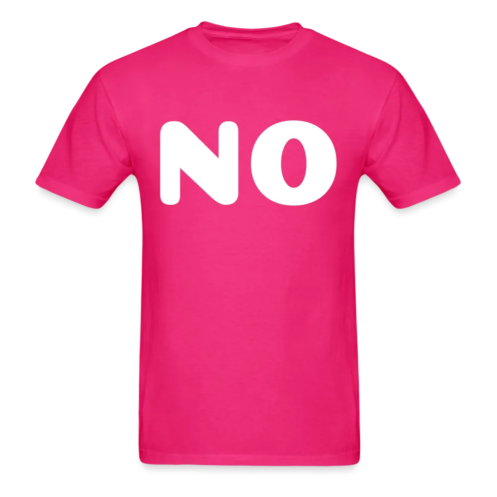 Unisex Classic T-Shirt stating NO