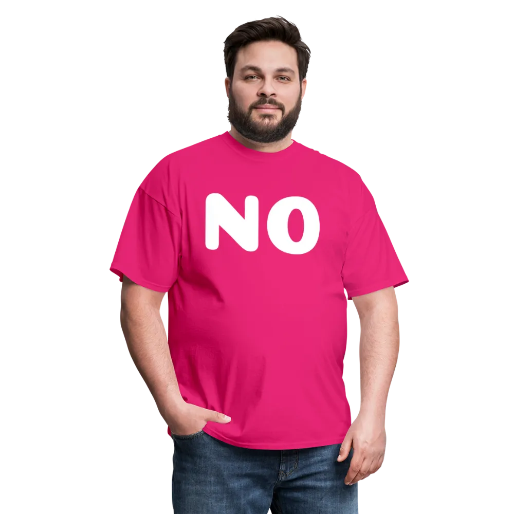 Unisex Classic T-Shirt stating NO