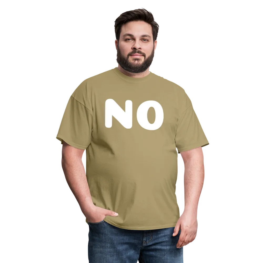 Unisex Classic T-Shirt stating NO