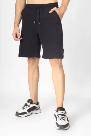 Vintage Regular Fit Shorts (Black)