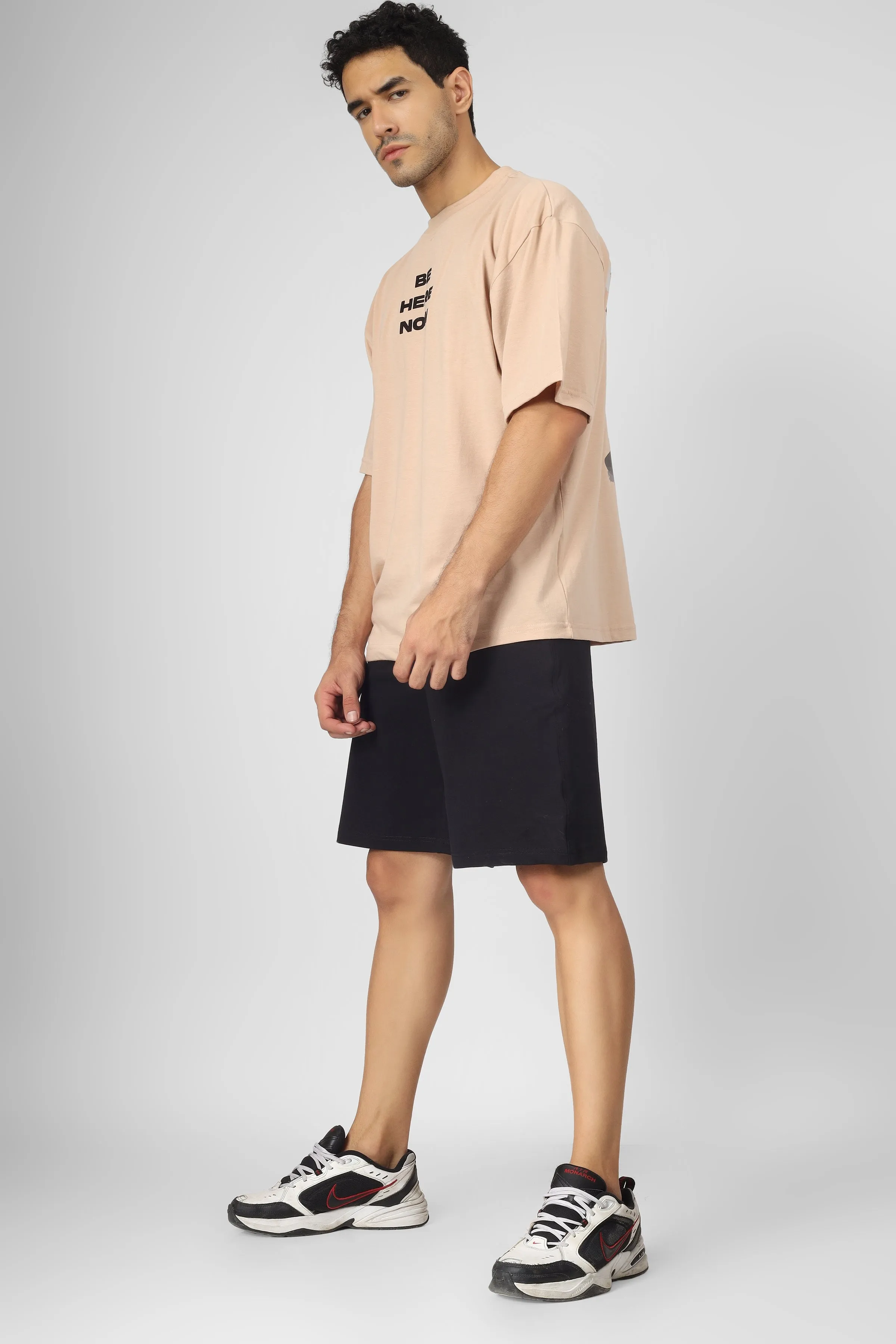 Vintage Regular Fit Shorts (Black)