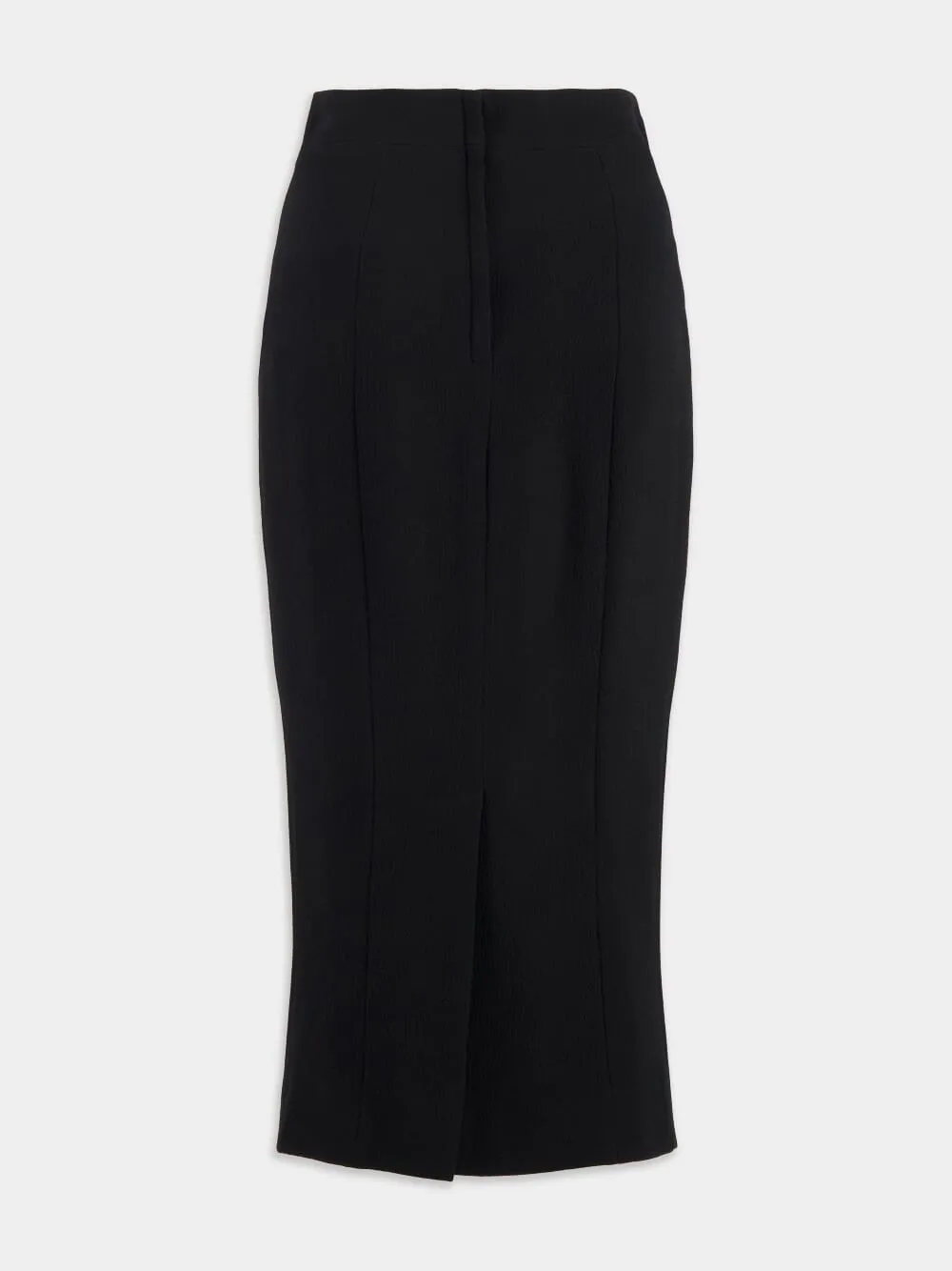 Virgin Wool Pencil Skirt