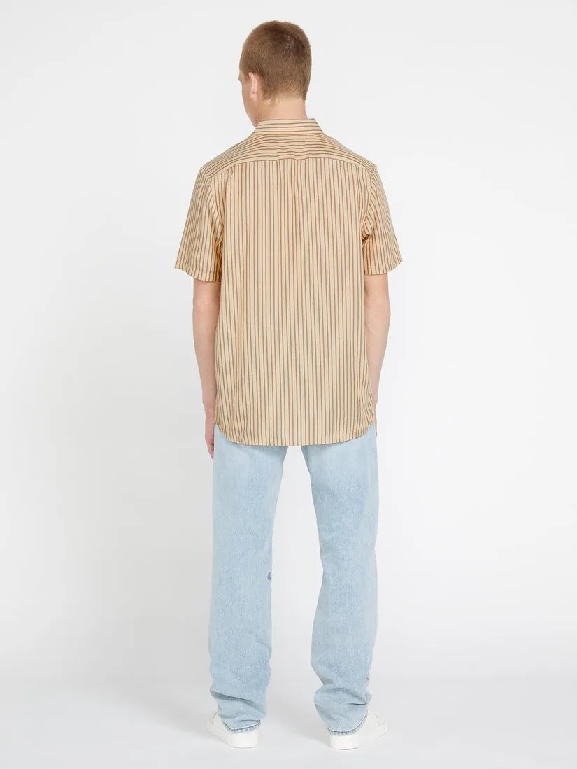 Volcom Barstone Woven SS Shirt - Grain