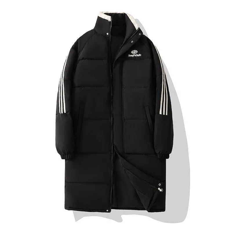 Water-Resistant and Windproof Full-Zip Puffer Coat for Women
