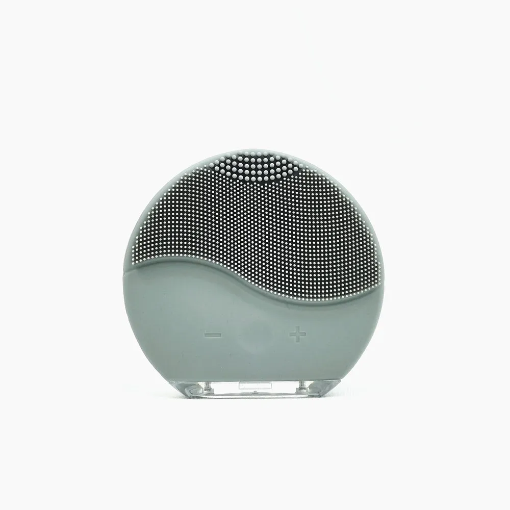 Waterproof Electric Facial Deep Cleansing Brush Sonic Vibration Silicone Brush