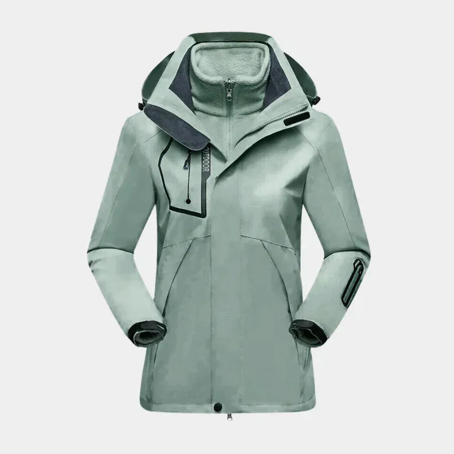 Waterproof women's ski jacket - Desi