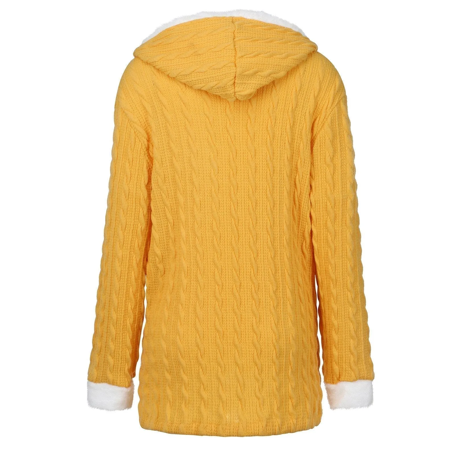 Winter coat - hooded coat sherpa lined