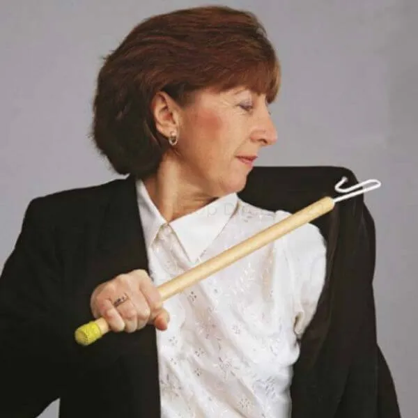 Wood Dressing Stick with Hook