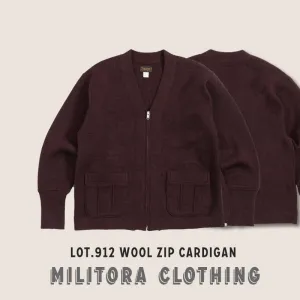 Wool Zip Cardigan