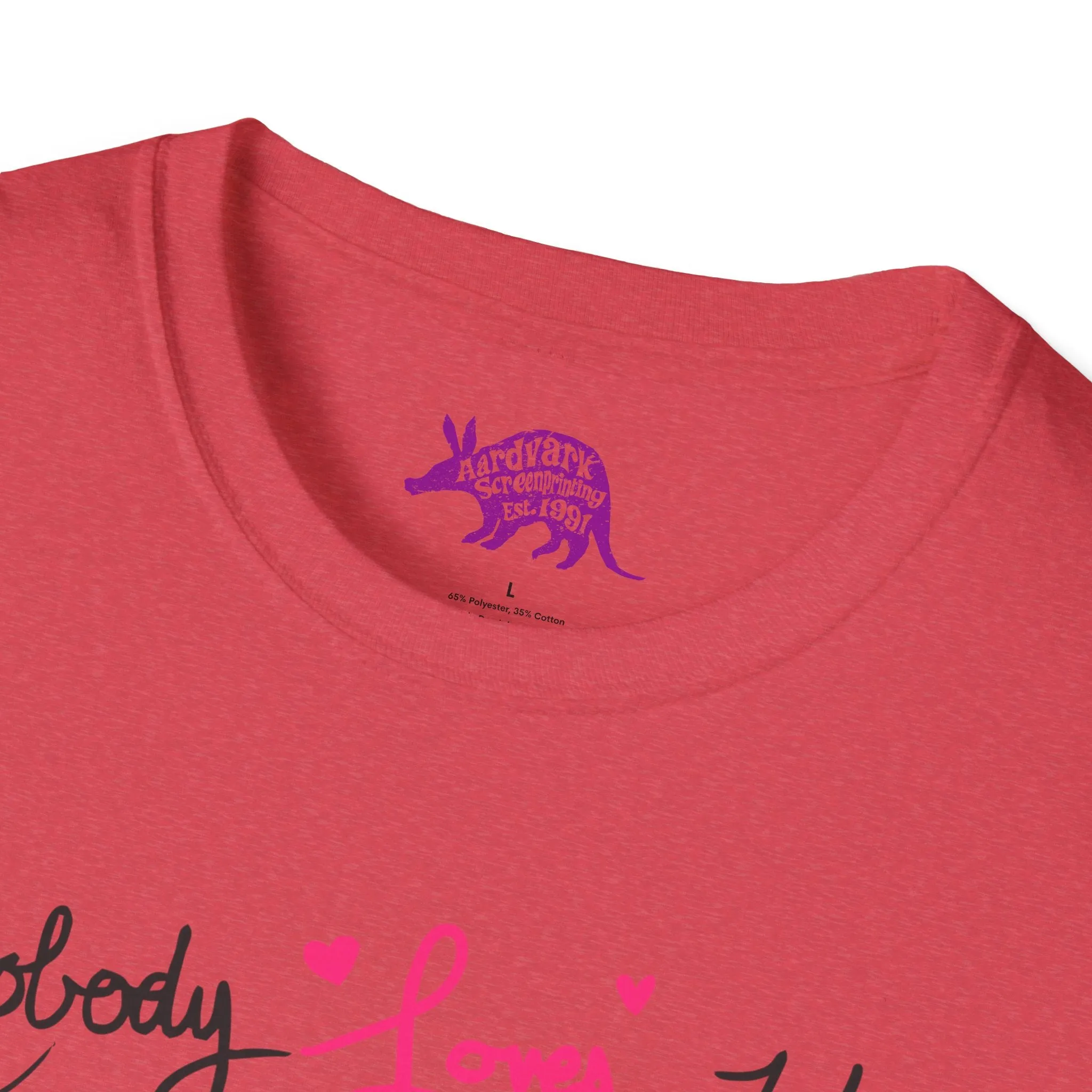 Yandere Velociraptor - Nobody Loves You Like I Do Unisex Tee
