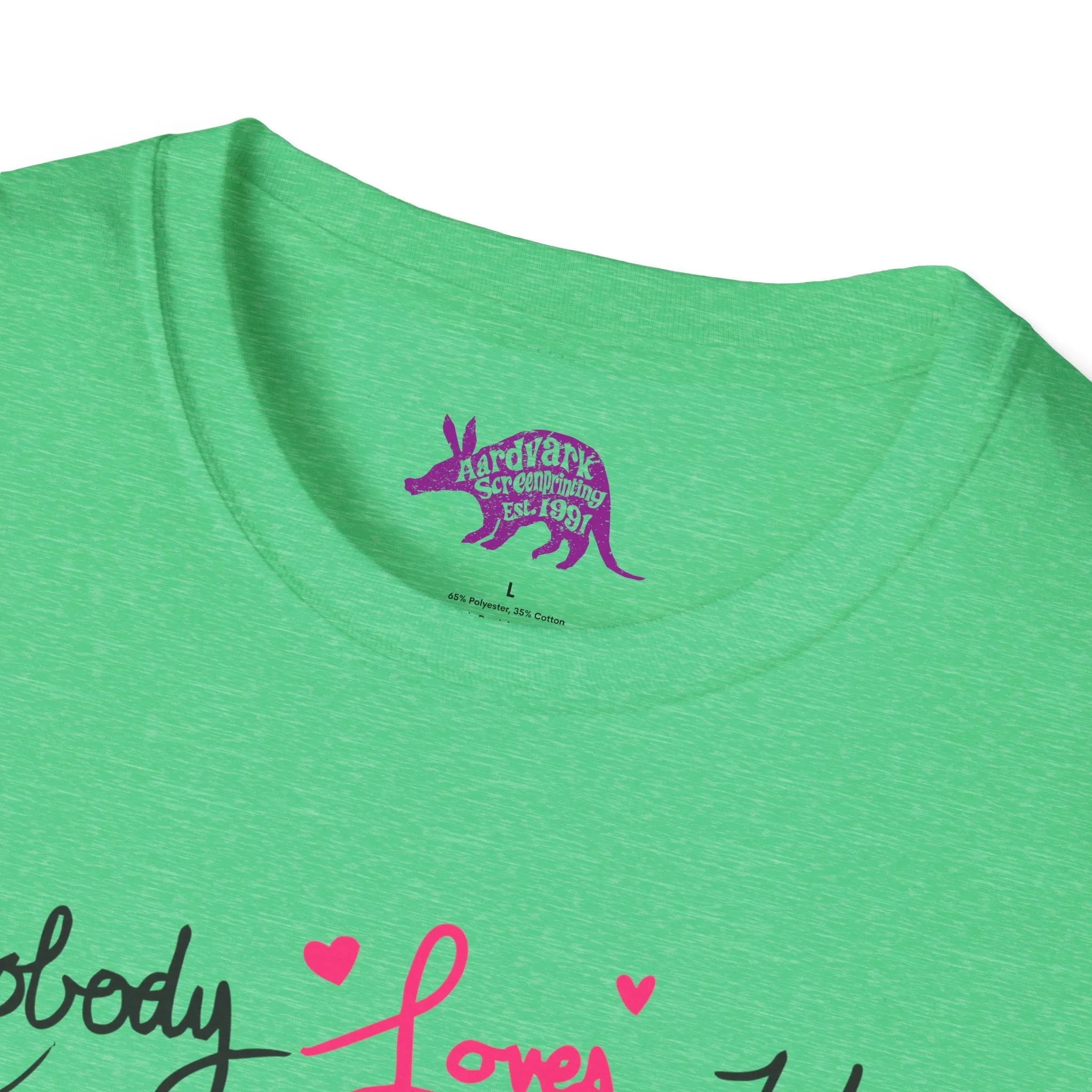 Yandere Velociraptor - Nobody Loves You Like I Do Unisex Tee
