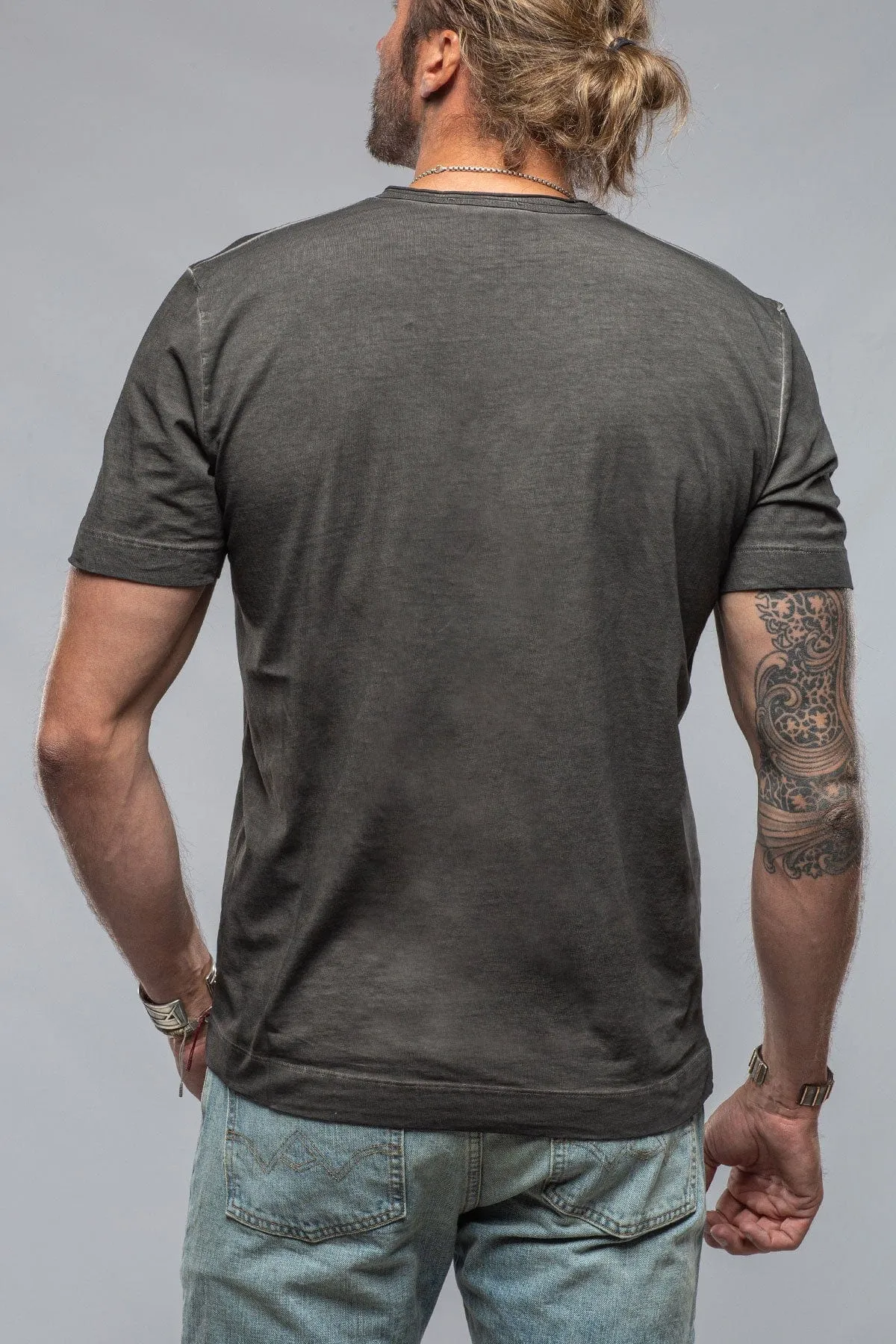 York Crew Neck in Charcoal