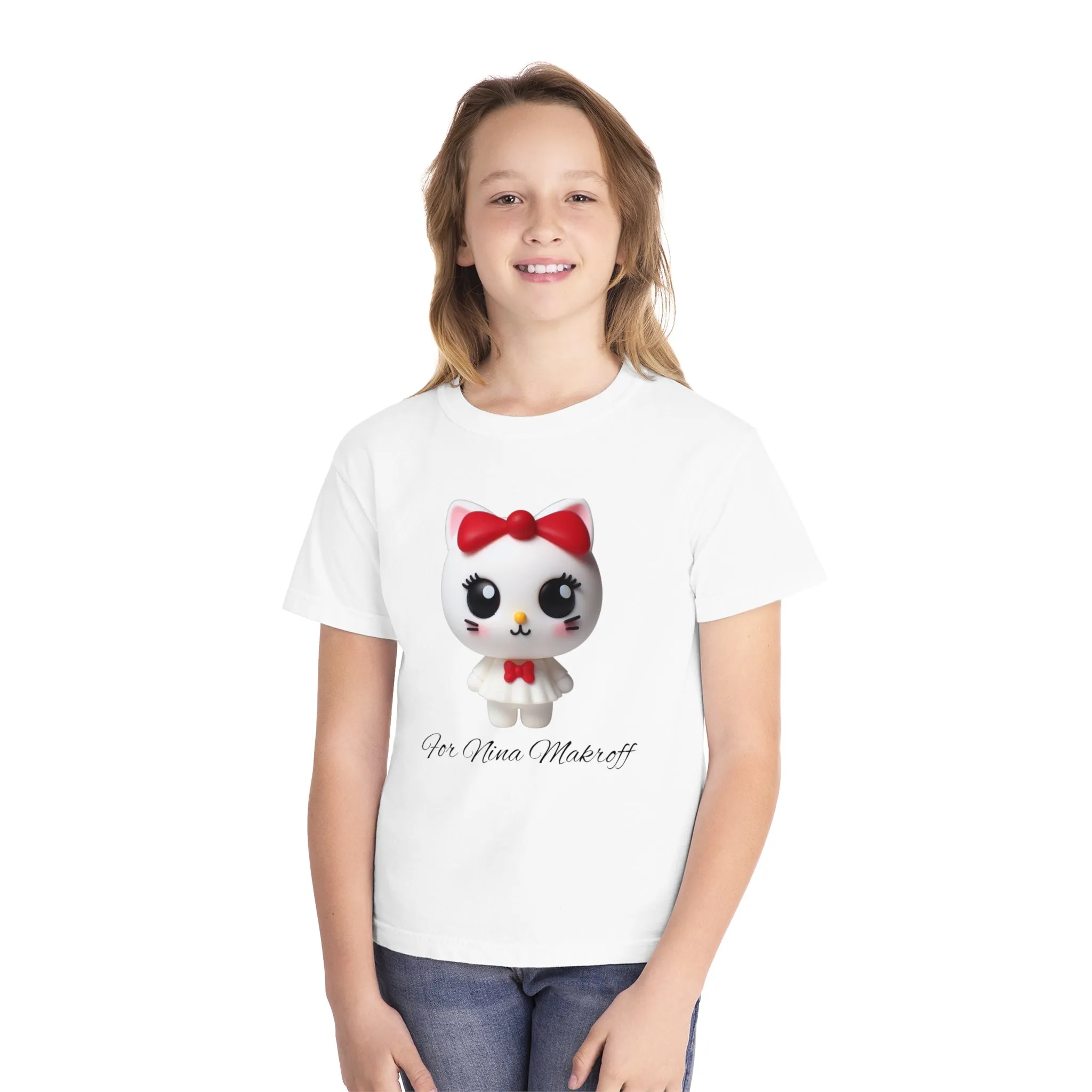 Youth Hello Kitty Tee - Margo Makaroff with Personalization