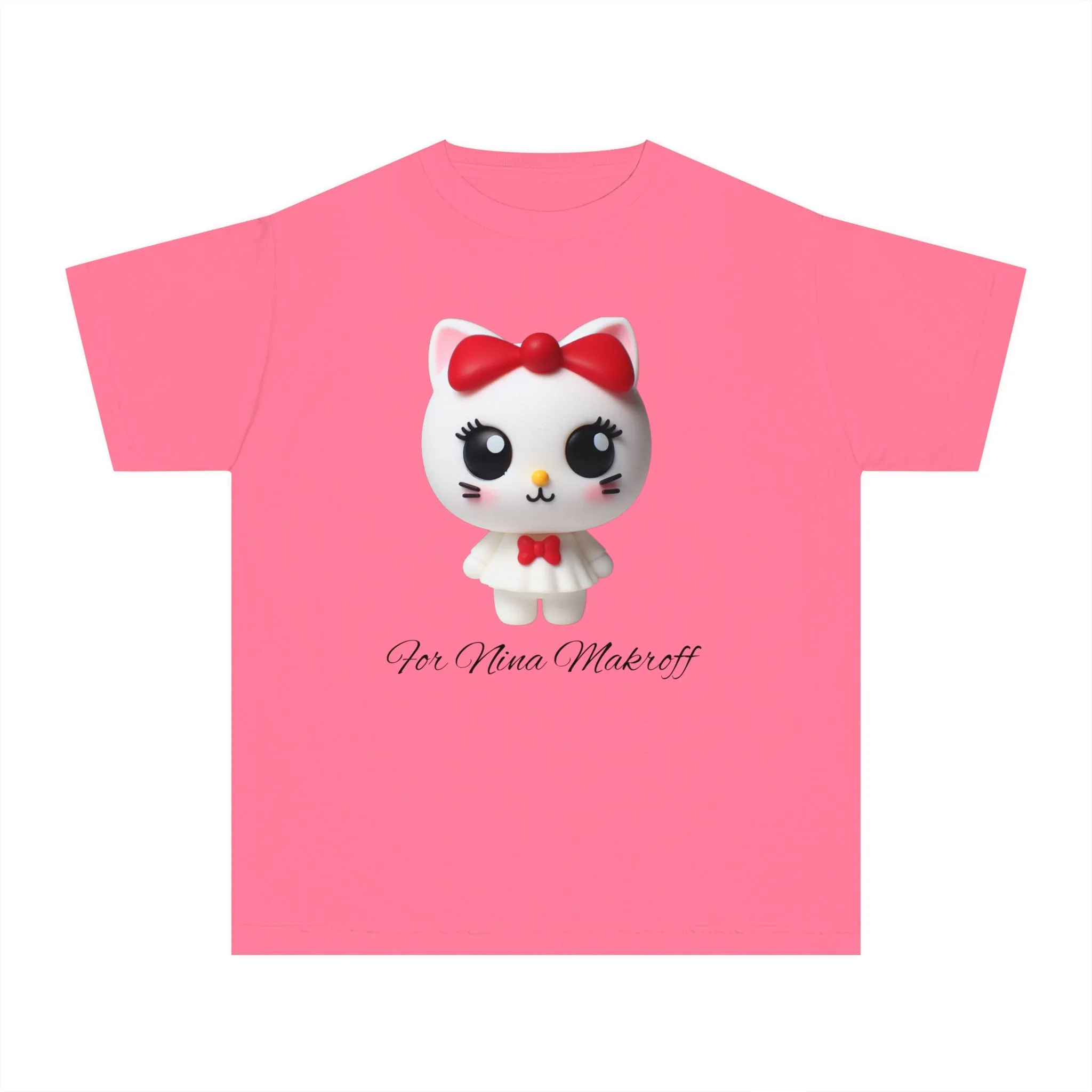 Youth Hello Kitty Tee - Margo Makaroff with Personalization