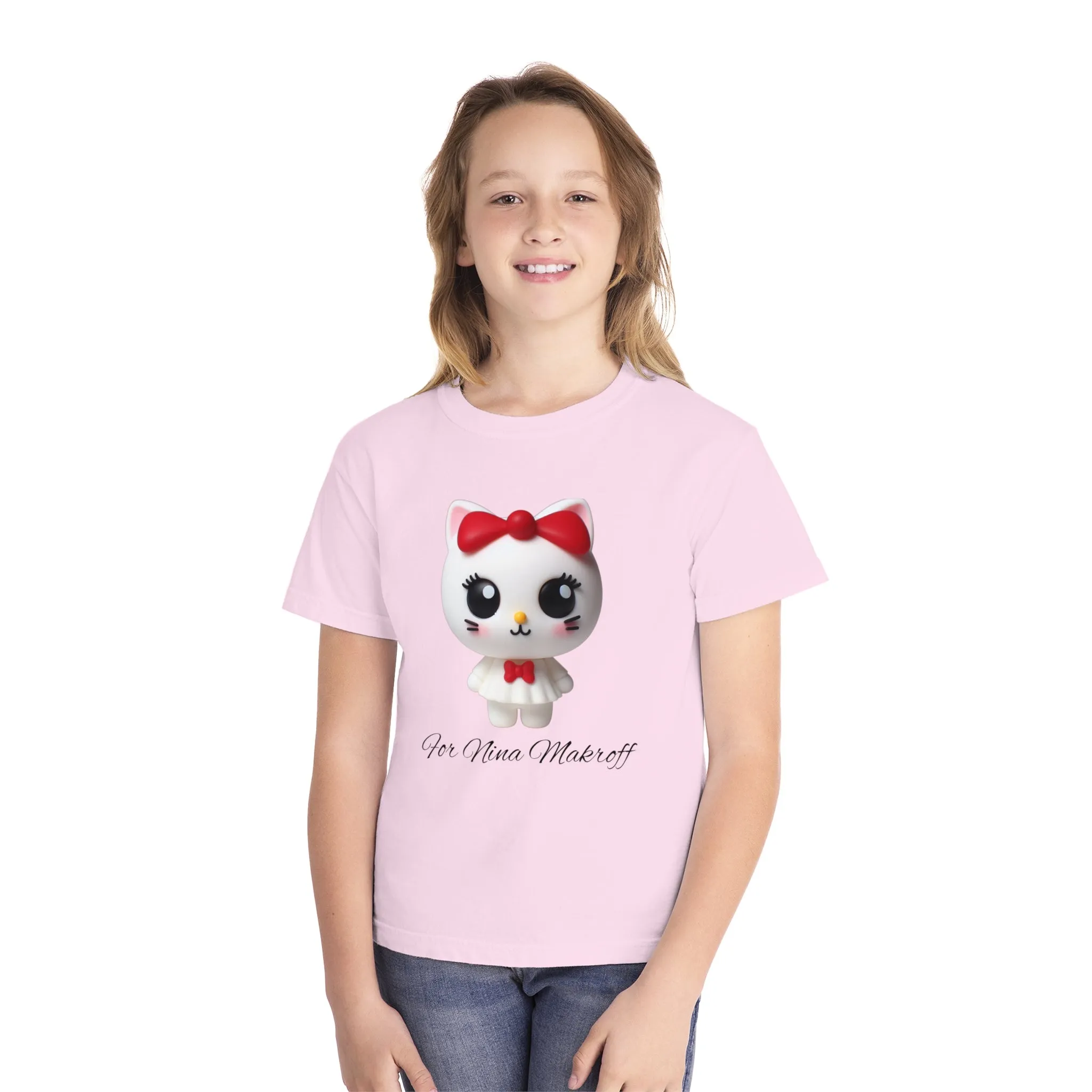 Youth Hello Kitty Tee - Margo Makaroff with Personalization