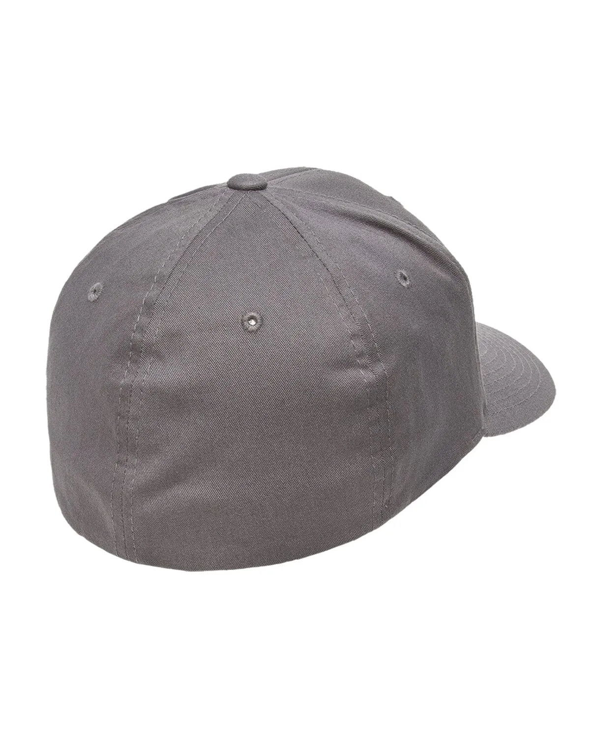 Yupoong 6-Panel Structured Mid-Profile Cap | Grey