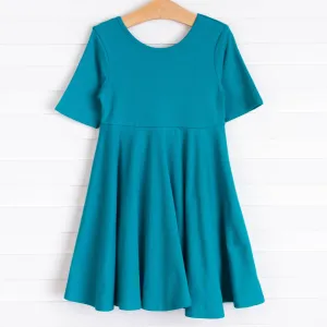 Zeal For Teal Dress, Teal