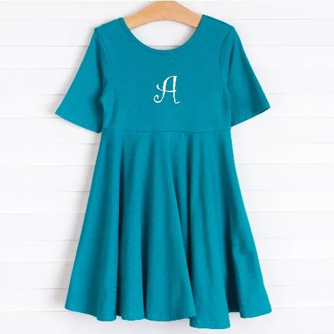 Zeal For Teal Dress, Teal